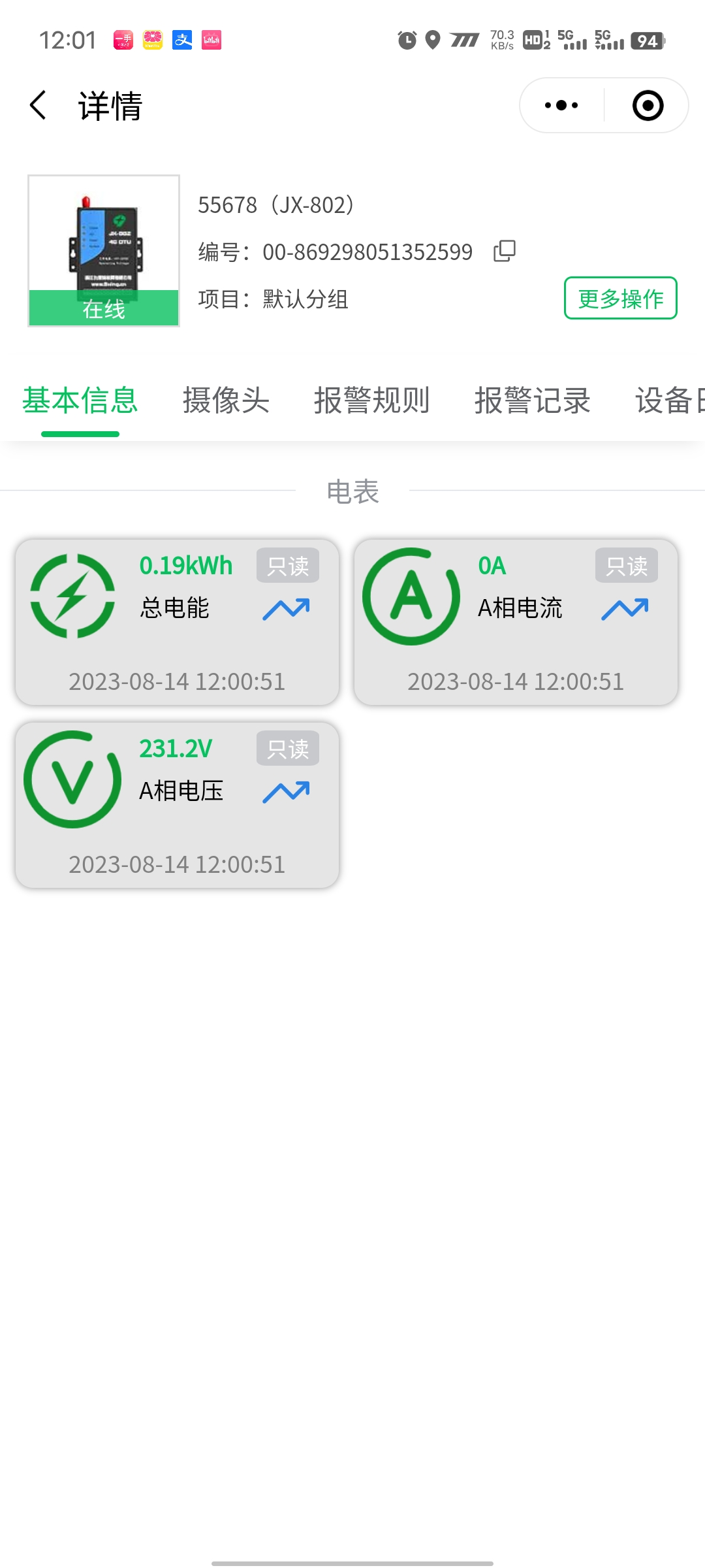 小程序-数据监控